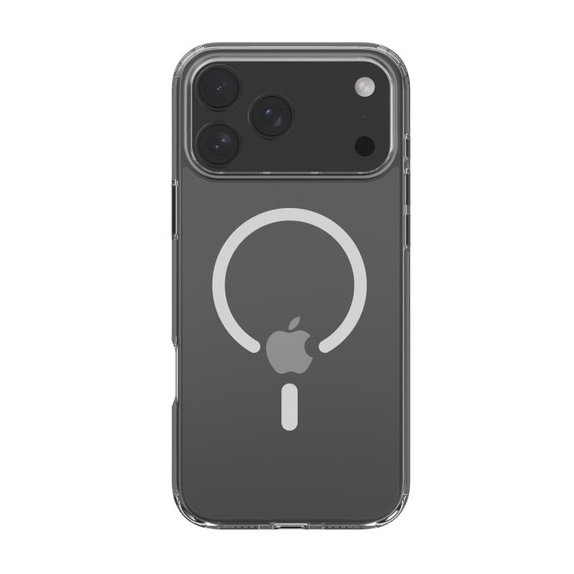 Custodia Clear con MagSafe per iPhone 17 Pro, Transparent, Devia