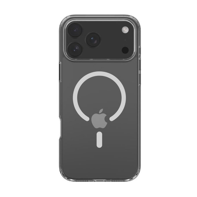 Custodia Clear con MagSafe per iPhone 17 Pro Max, Transparent, Devia