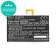 Batteria per Lenovo Tab 2, Lenovo Tab 4, Lenovo TB2, L14D2P31, Li-Pol, 3.8V, 7000mAh, HQ