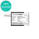 Batteria per Sony PSP E1000, E1002 E1004 E1008 SP70C, Li-Ion, 900mAh, 3.7V, HQ