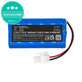 Batteria per Ecovacs Deebot M82, Tesla RoboStar T50 T60 T80 Pro BL7402A, Li-Ion, 2600mAh, 14.8V, HQ