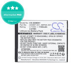 Batteria per GoPro HD Hero, Hero2, AHDBT-001, Li-Ion, 1100mAh, 3.7V, HQ