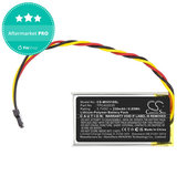 Batteria per Mio MiVue 508, 518, 528, 538, 608, 618, 792, TPC402035, Li-Pol, 230mAh, 3.7V, HQ