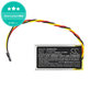 Batteria per Mio MiVue 508, 518, 528, 538, 608, 618, 792, TPC402035, Li-Pol, 230mAh, 3.7V, HQ