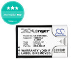 Batteria per Doro 1370, 1372, 2404, 6040, DBO-1000A, Li-Ion, 3.7V, 1200mAh, HQ