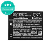 Batteria per Olympus E-M1, BLH-1, Li-Ion, 2250mAh, 7.4V, HQ