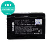 Batteria per Panasonic HDC, HC a SDR, VW-VBK180, Li-Ion, 1500mAh, 3.7V, HQ