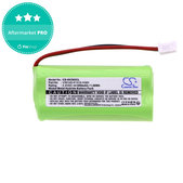 Batteria per Gigaset A12, A140, A160, AL140, AS140, V30145-K1310-X383, Ni-MH, 650mAh, 2.4V, HQ