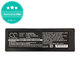Batteria per Scanreco 590, 592, RSC7220, Ni-MH, 2000mAh, 7.2V, HQ