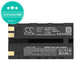 Batteria per Geomax Stonex R6, Zoom 35, ZBA200, Li-Ion, 5600mAh, 7.4V, HQ