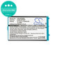 Batteria per Nintendo Advance SP, AGS SAM-SPRBP, Li-Ion, 900mAh, 3.7V, HQ