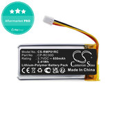 Batteria per Razer Naga Pro, Basilisk Ultimate, CP-RC30D, Li-Pol, 650mAh, 3.7V, HQ