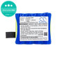 Batteria per Edan Cs-01, Edan H100, Edan H100b, Edan H100n, 4XNR49AA1500P, Ni-MH, 1500mAh, 4.8V, HQ
