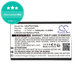 Batteria per Panasonic Kx-Tf200, Kx-Tu110, 523450AR, Li-Ion, 3.7V, 1200mAh, HQ