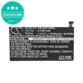 Batteria per Asus Transformer Book T100, C12N1320, Li-Pol, 3.8V, 8150mAh, HQ