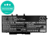 Batteria per Dell Latitude 14 5490, Latitude 14 5491, 00JWGP, Li-Ion, 8800mAh, 7.6V, HQ