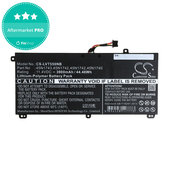 Batteria per Lenovo ThinkPad T550, T560, W550, 45N1743, Li-Pol, 3900mAh, 11.4V, HQ
