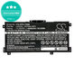 Batteria per HP Pavilion X360 15-CR0001NM, LK03XL, Li-Ion, 4400mAh, 11.55V, HQ