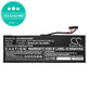 Batteria per MSI GS40, GS43, MS14, BTY-M47, Li-Ion, 8000mAh, 7.6V, HQ