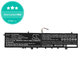 Batteria per Lenovo Yoga, L18D4PF1, Li-Pol, 4300mAh, 15.36V, HQ