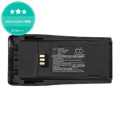 Batteria per Motorola CP140, 150, 160, 200, DP1400, GP3188, NNTN4496, Li-Ion, 1800mAh, 7.2V, HQ