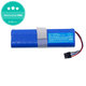 Batteria per Eufy Robovac L70 Hybrid, D080-4S2P, Li-Ion, 5200mAh, 14.4V, HQ