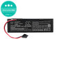 Batteria per ETA Navaggio 2228, Cecotec Conga 3290 3490 3890 49CE1533, Li-Ion, 3200mAh, 14.4V, HQ
