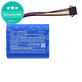 Batteria per Ecovacs Winbot X, WA30 WA50 S07-Li-222-3000, Li-Ion, 2600mAh, 22.2V, HQ