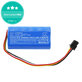 Batteria per Samsung PowerBot VR05R5050WK, Midea i5, i9 EYE, 2600mAh, Li-Ion, 14.4V, BP14435A, HQ, 2600mAh, BP14435A