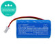 Batteria per CleanMate S460, Pure Clean PUCRC25 18650-3S15, Li-Ion, 2600mAh, 11.1V, HQ