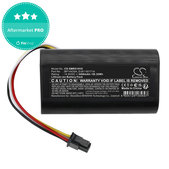 Batteria per Samsung PowerBot-E, Eureka i5 Midea i5 i9 BP14435A, Li-Ion, 3400mAh, 14.8V, HQ
