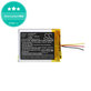 Batteria per HyperX Cloud Flight, Cloud Alpha, PL644050, Li-Pol, 3.7V, 1500mAh, HQ
