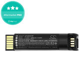 Batteria per Zebra CR2278, DS22, BT-000317-01, Li-Ion, 2600mAh, 3.7V, HQ