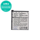 Batteria per Casio Exilim Zoom EX-Z19, EX-Z85, EX-Z9, NP-60, Li-Ion, 720mAh, 3.7V, HQ