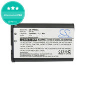 Batteria per Casio Exilim EX-H10, EX-FH100, EX-H15, EX-Z2000, EX-H20G, NP-90, Li-Ion, 1950mAh, 3.7V, HQ