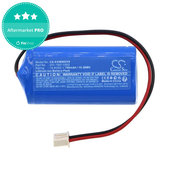 Batteria per Ecovacs Winbot 880, 700 201-1907-0302, Li-Ion, 700mAh, 14.8V, HQ