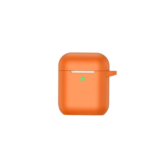 Custodia in silicone per AirPods 1 e 2, Orange