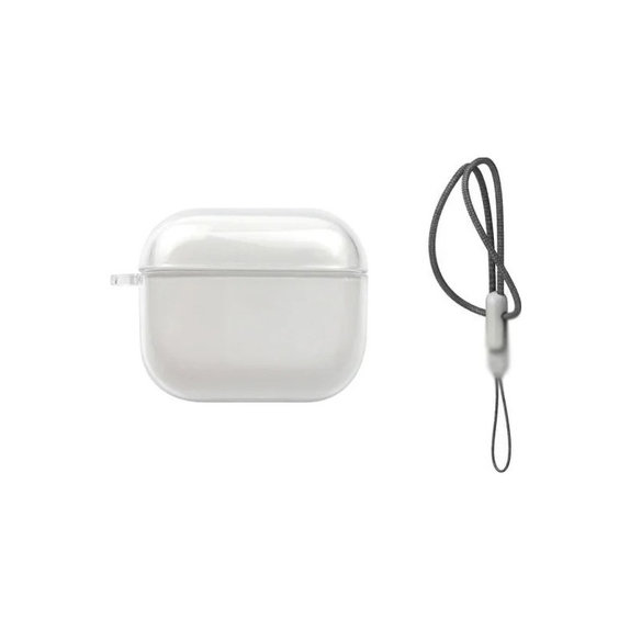 Custodia in silicone per AirPods 3, Transparent