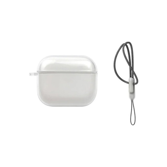 Custodia in silicone per AirPods 3, Transparent