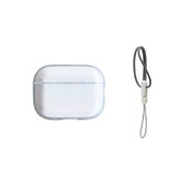 Custodia in silicone per AirPods Pro 2, Transparent
