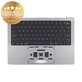 Top case con tastiera US e batteria per MacBook Pro 14", A2442 (2021), A2779 (2023), Space Gray, 661-21972, Genuine Apple