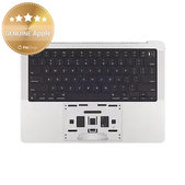 Top case con tastiera US e batteria per MacBook Pro 14", A2918 (2023), Silver, 661-35709, Genuine Apple