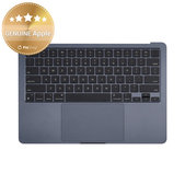Top case con tastiera US e batteria per MacBook Air 13", A3113 (2024), Midnight, 661-40230, Genuine Apple