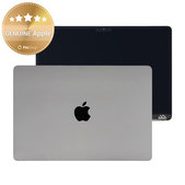 Schermo LCD per MacBook Air 15", A3114 (2024), con vetro frontale e copertura, Space Gray, 661-40259, Genuine Apple