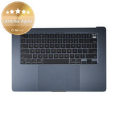 Top case con tastiera US e batteria per MacBook Air 15", A3114 (2024), Midnight, 661-40269, Genuine Apple