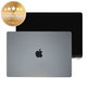 Schermo LCD per MacBook Air 13", A3113 (2024), con vetro frontale e copertura, Space Gray, 661-40278, Genuine Apple