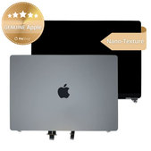 Schermo LCD per MacBook Pro 16" A3403 (2024), con vetro frontale e copertura, Nano-Texture, Silver, 661-42324, Genuine Apple