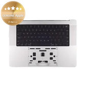 Top case con tastiera US e batteria per MacBook Pro 14", A3112 (2024), Silver, 661-42513, Genuine Apple
