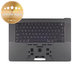 Top case con tastiera US e batteria per MacBook Pro 16", A3403 (2024), Space Black, 661-42823, Genuine Apple