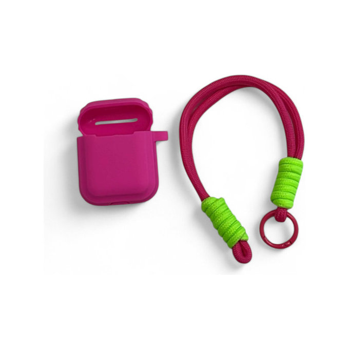Custodia in silicone per AirPods 1 e 2, Light Pink